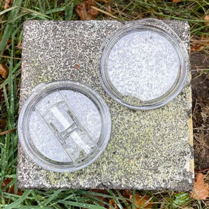 Faux Yeti Clear Large Tumbler Lids